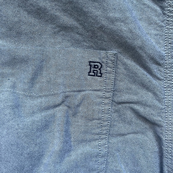 Roots Blue Long Sleeve Button Down 100% Cotton Men’s Shirt Size XXL Casual - Picture 5 of 10